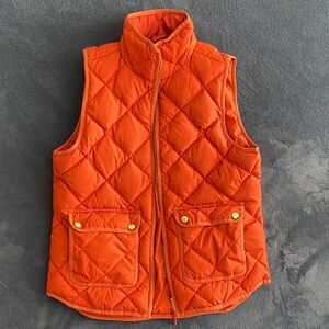 JCREW Down Feather Quilted Vest